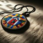 Amuleto sudafricano Zulu Beadwork: arte y simbolismo