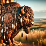 Descubre el imponente tótem de búfalo Sioux y su simbolismo
