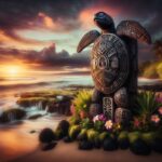 El ancestral tótem de tortuga hawaiana y su significado espiritual