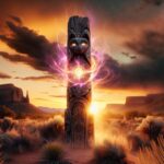 El místico Tótem del Oso Espíritu Navajo