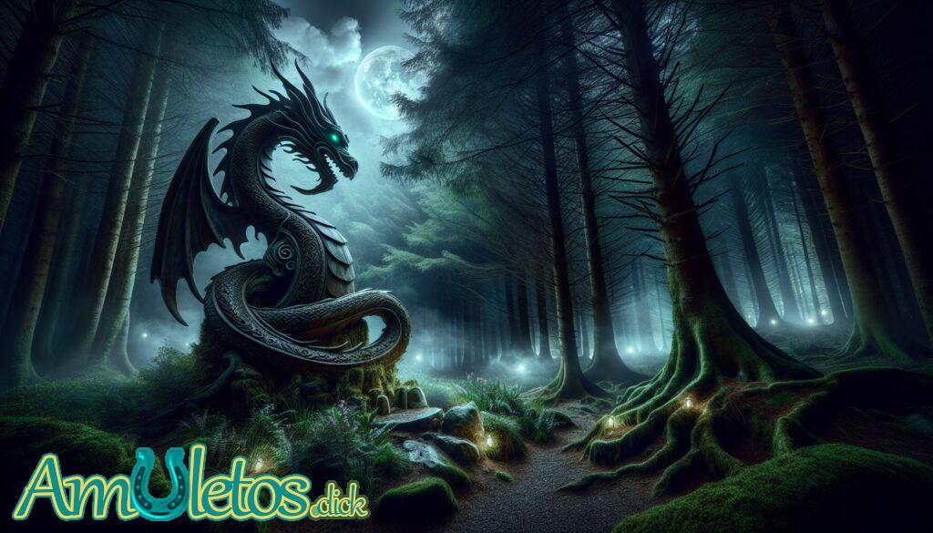 El mítico Tótem del Dragón Irlandés