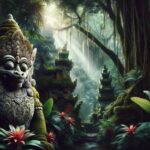 El simbólico Tótem del Mono Balinés